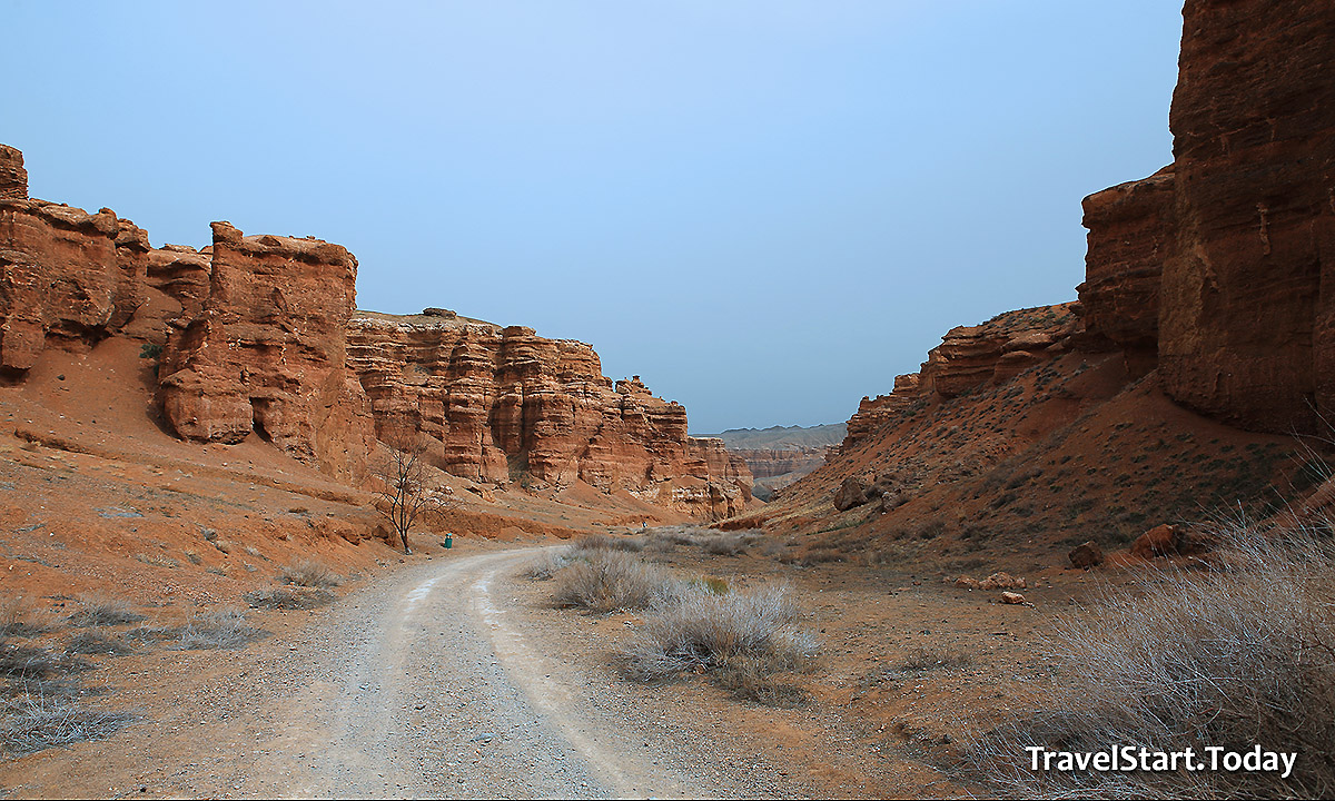 Charyn Canyon – The Kazakhstan Grand Canyon, sedimentary rocks