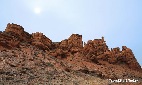 Charyn Canyon – The Kazakhstan Grand Canyon, sedimentary rocks