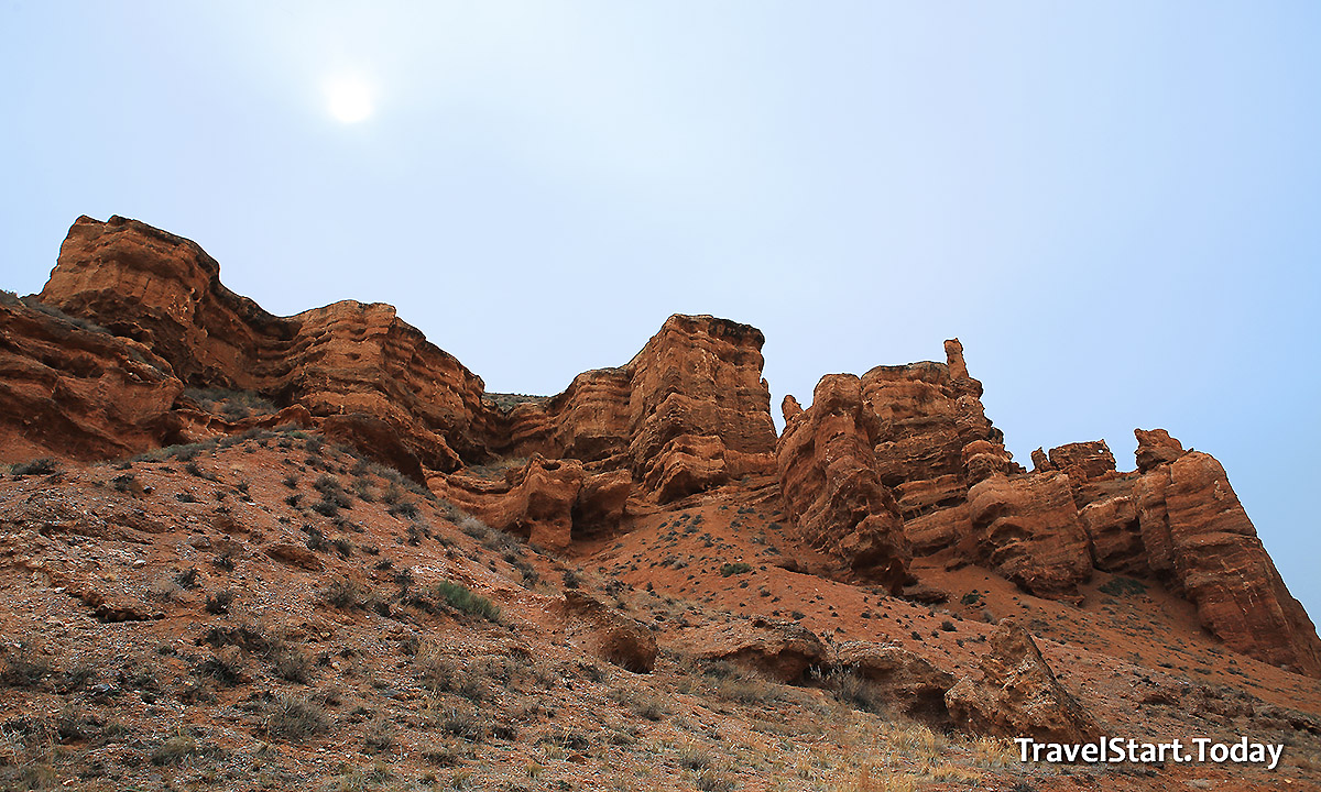 Charyn Canyon – The Kazakhstan Grand Canyon, sedimentary rocks