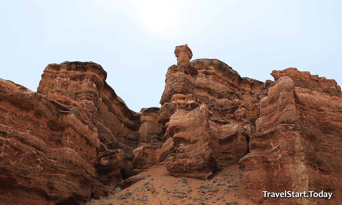 Charyn Canyon – The Kazakhstan Grand Canyon, sedimentary rocks