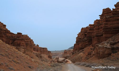 Charyn Canyon – The Kazakhstan Grand Canyon, sedimentary rocks