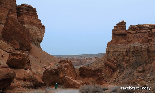 Charyn Canyon – The Kazakhstan Grand Canyon, sedimentary rocks