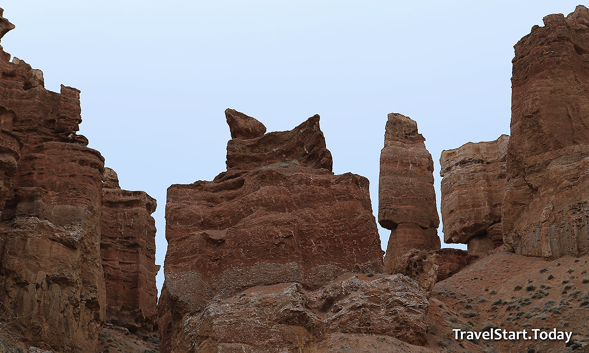 Charyn Canyon – The Kazakhstan Grand Canyon, sedimentary rocks