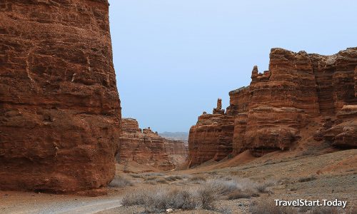 Charyn Canyon – The Kazakhstan Grand Canyon, sedimentary rocks