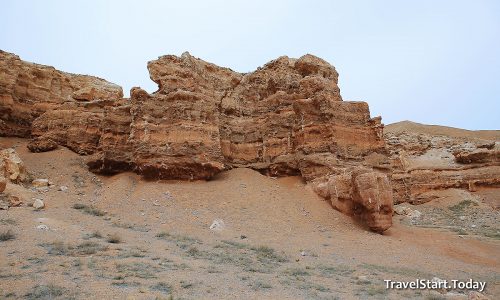 Charyn Canyon – The Kazakhstan Grand Canyon, sedimentary rocks