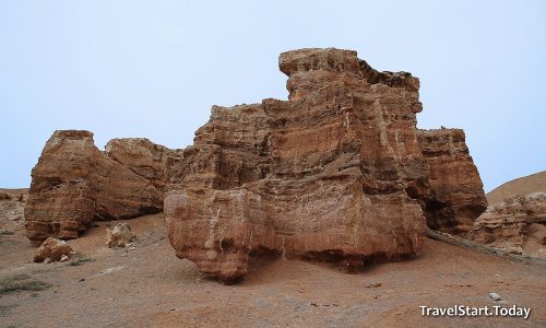 Charyn Canyon – The Kazakhstan Grand Canyon, sedimentary rocks