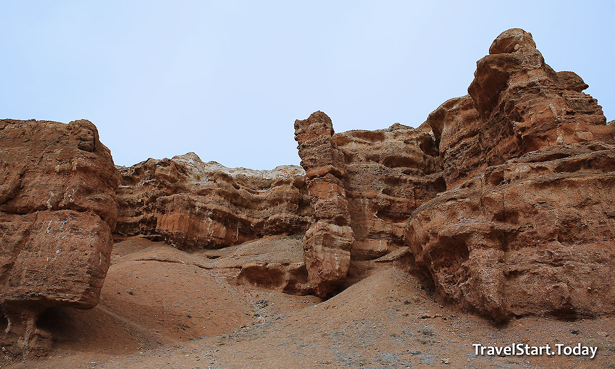 Charyn Canyon – The Kazakhstan Grand Canyon, sedimentary rocks