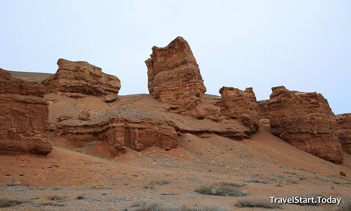 Charyn Canyon – The Kazakhstan Grand Canyon, sedimentary rocks